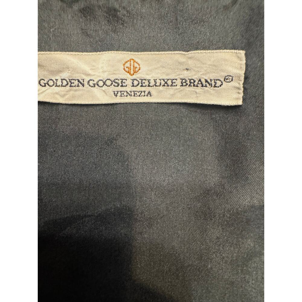 Golden Goose Deluxe Brand Silk Camisole Dark Teal Straight Neckline Size Medium - Picture 3 of 5